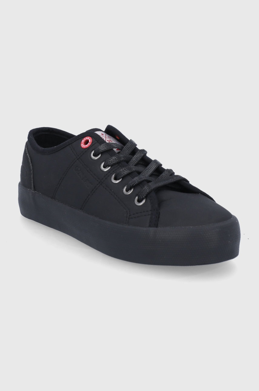 

Ботинки Cross Jeans цвет чёрный на платформе