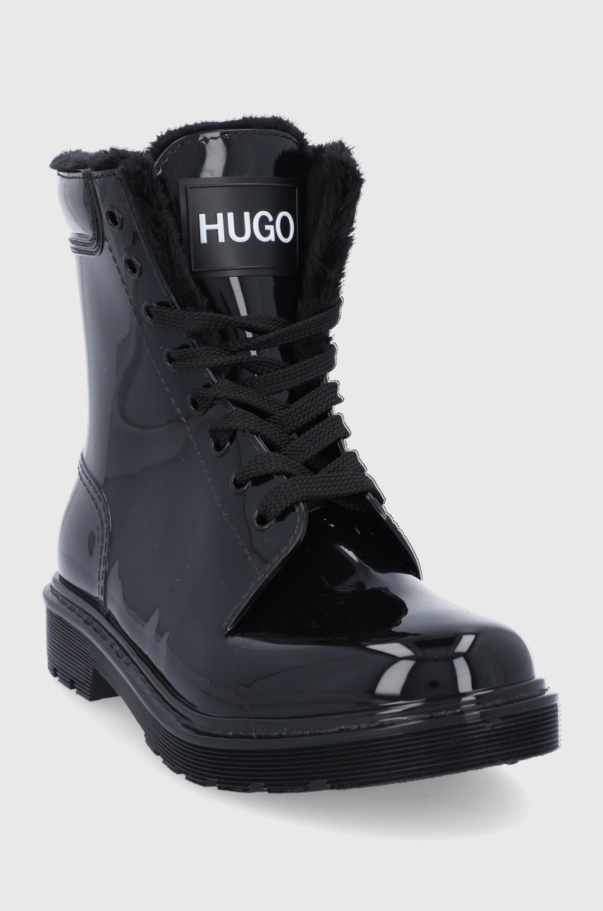

Резиновые сапоги Hugo женские цвет чёрный