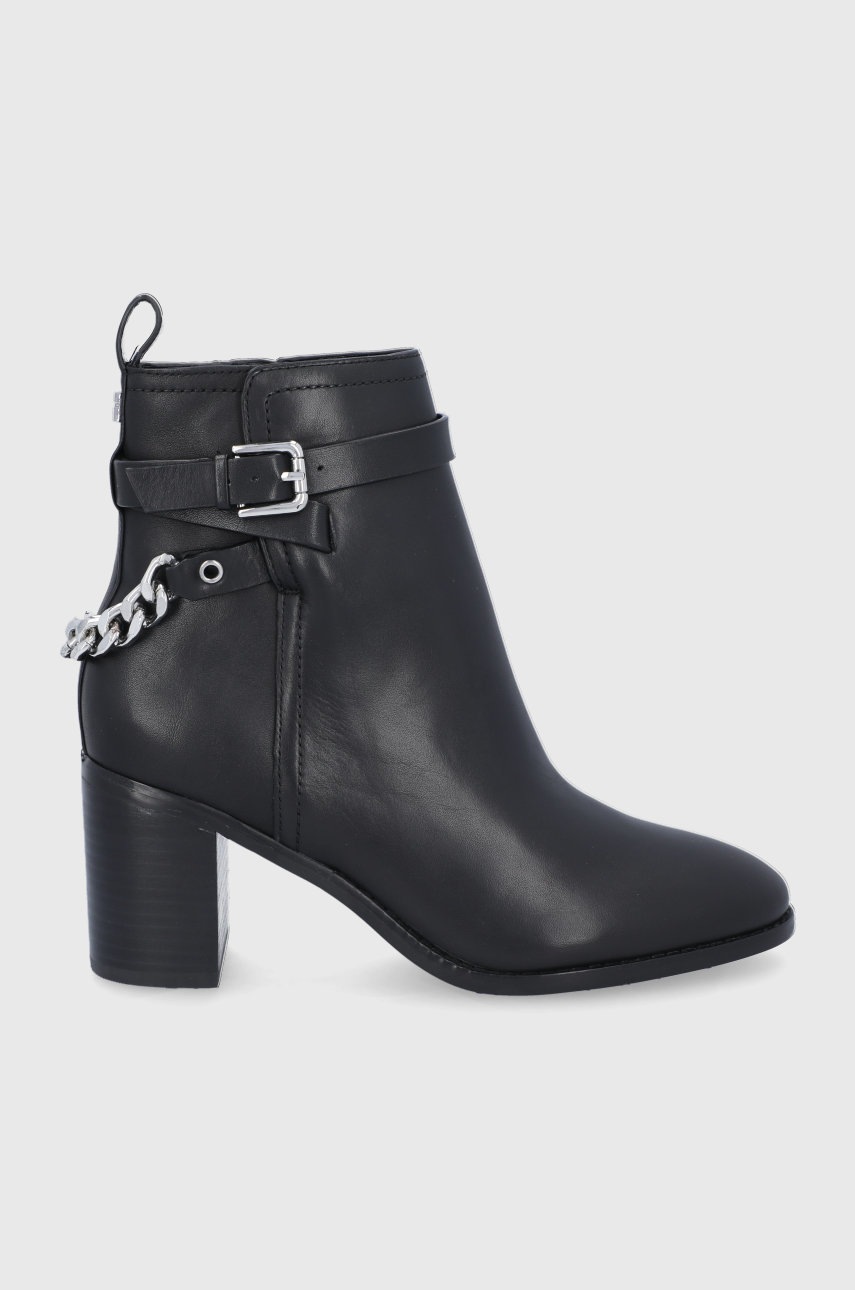 Guess - Botki skórzane