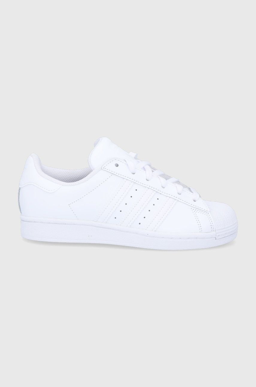 Adidas Originals Pantofi culoarea alb, cu toc plat adidas Originals imagine megaplaza.ro