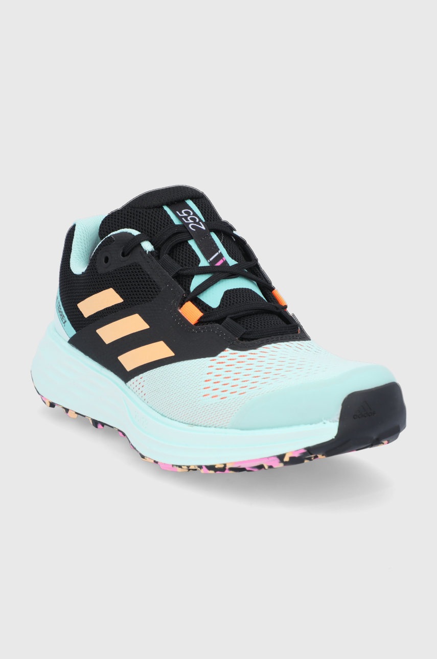 

Ботинки adidas Performance женские цвет бирюзовый
