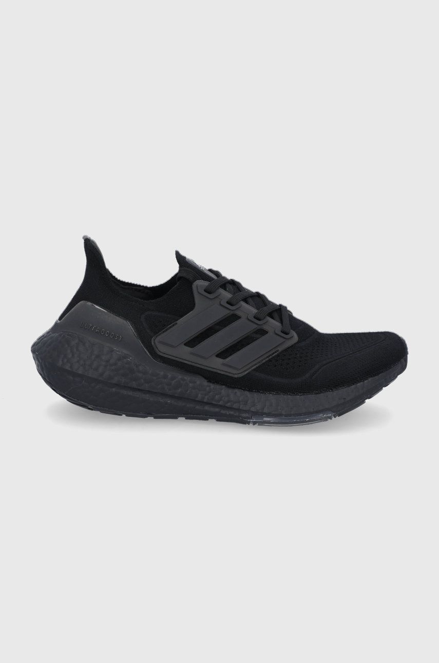 Adidas Performance Pantofi culoarea negru, cu toc plat adidas Performance
