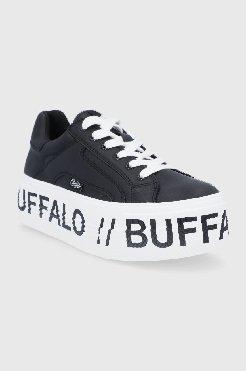 

Ботинки Buffalo цвет чёрный на платформе