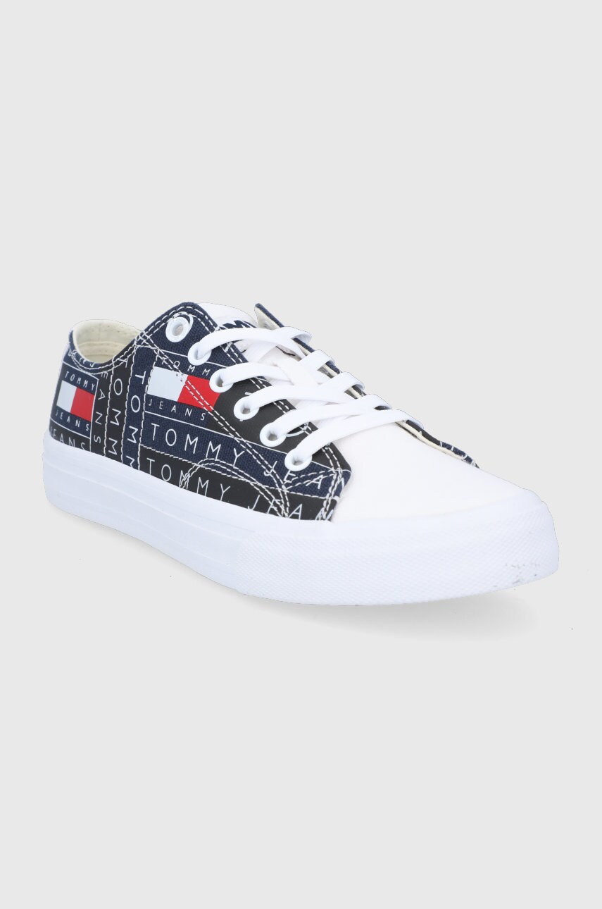 

Кеди Tommy Jeans жіночі колір білий