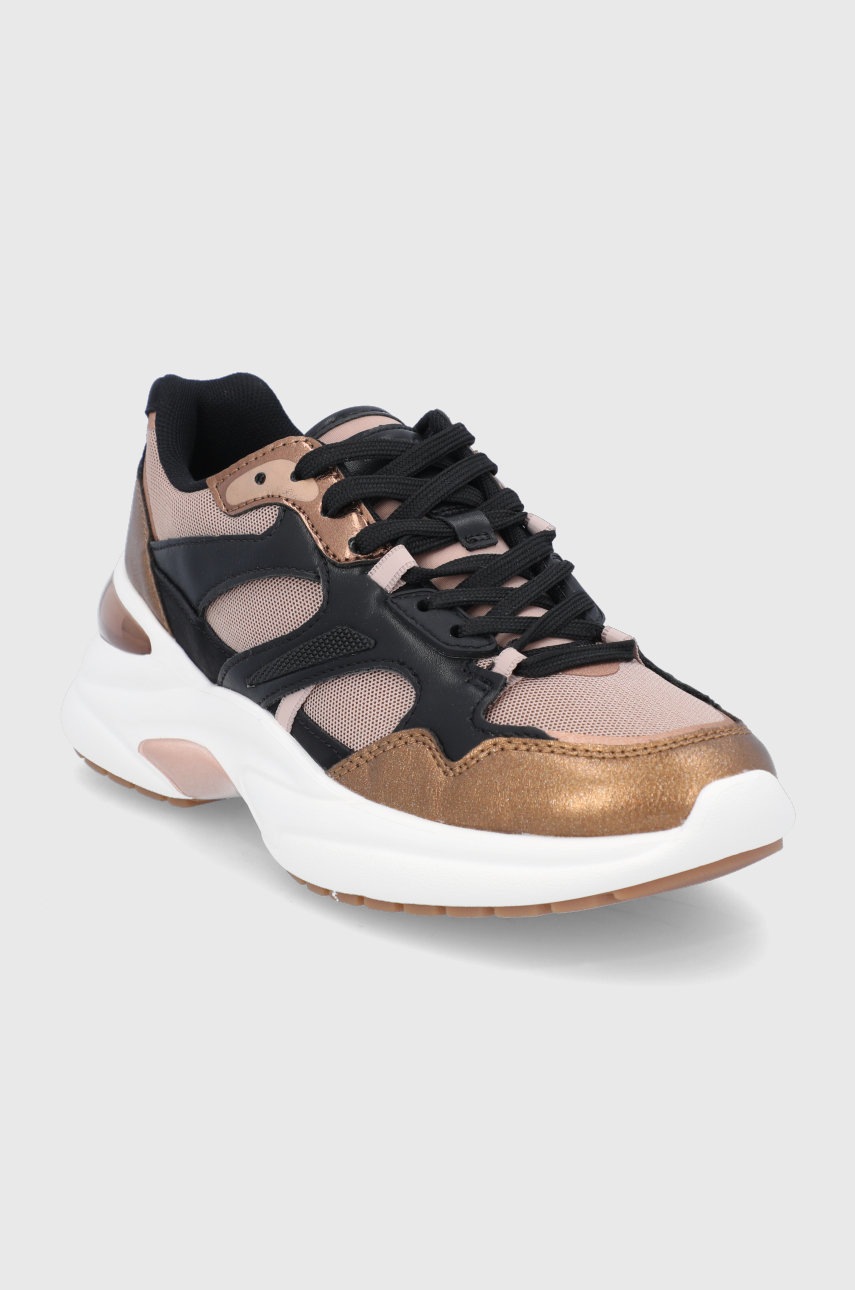 

Черевики Aldo колір коричневий на платформі