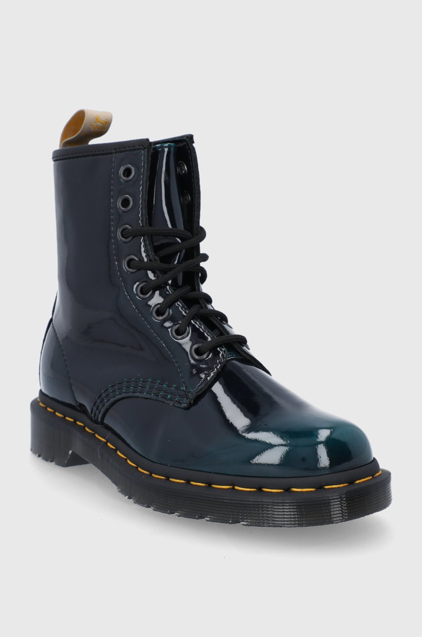 

Полусапоги Dr. Martens женские цвет чёрный на плоском ходу
