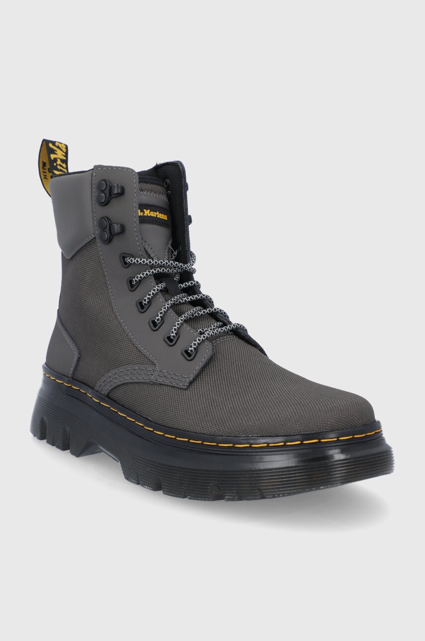 

Полусапоги Dr. Martens женские цвет серый на платформе