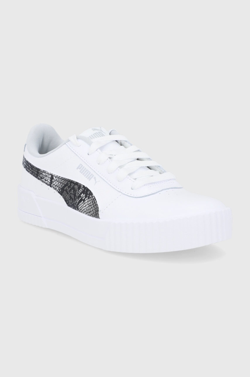 

Черевики Puma Carina L Snake 382384 колір білий на плоскому ходу