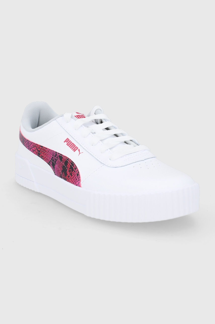 

Черевики Puma Carina L Snake 382384 колір білий на плоскому ходу