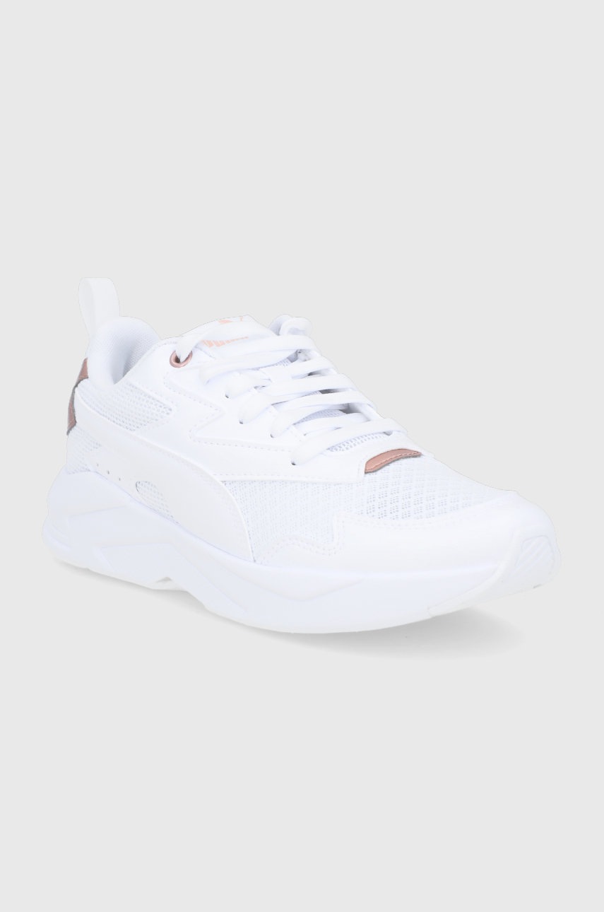 

Ботинки Puma X-Ray Lite Metallic Pop цвет белый на платформе