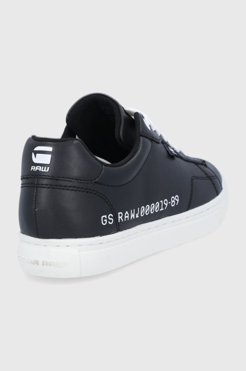 G-Star Raw Pantofi Culoarea Negru, Cu Toc Plat