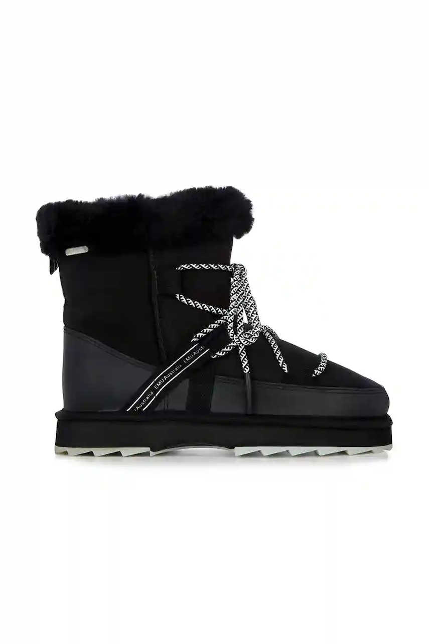 Emu Australia cizme de iarnă Blurred culoarea negru W12641