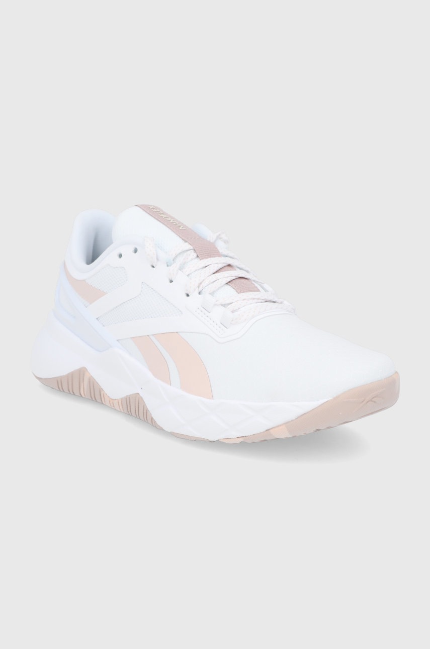 

Ботинки Reebok Nanoflex TR GX7551 цвет белый на платформе