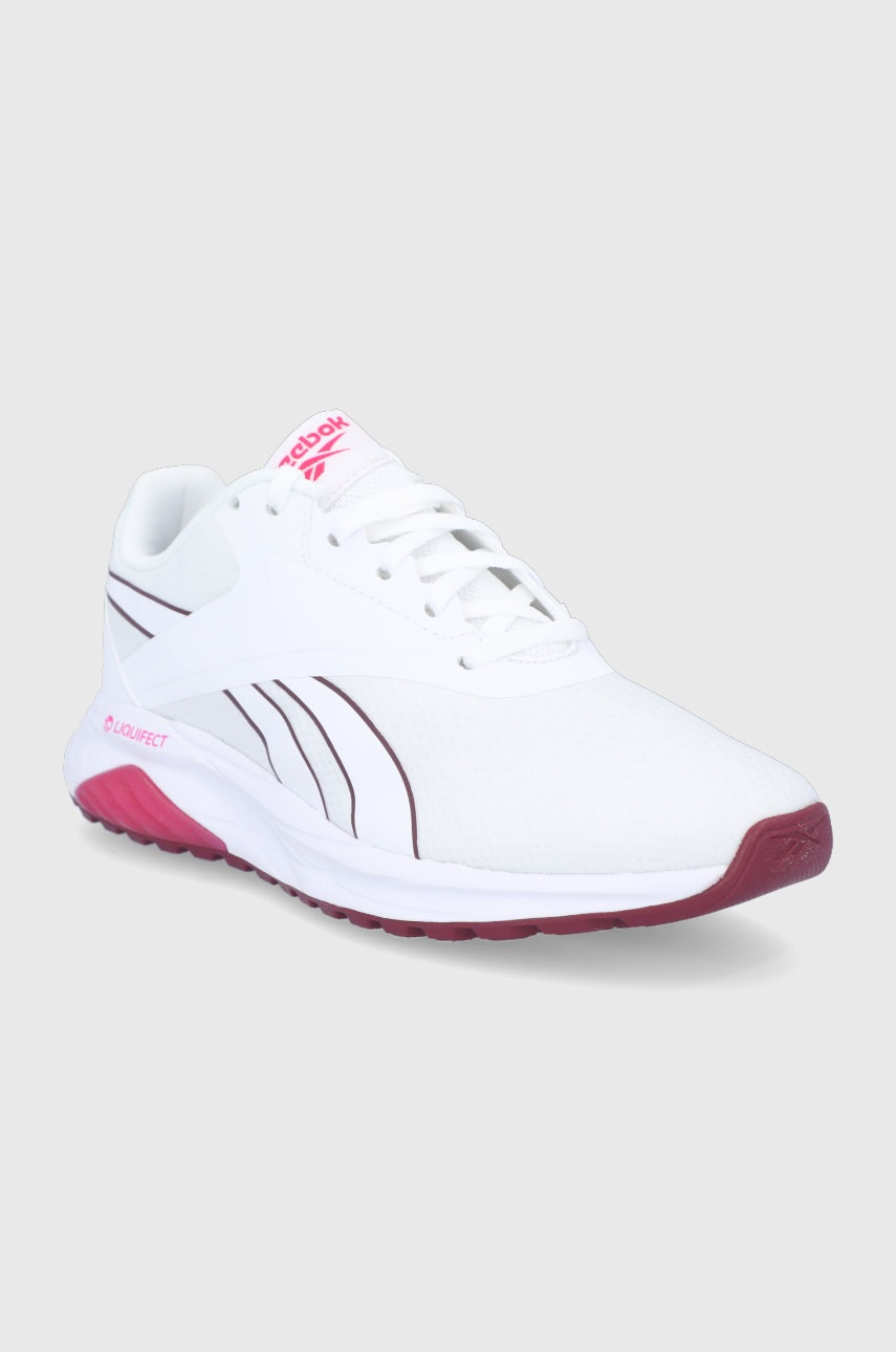 

Черевики Reebok колір білий на плоскому ходу