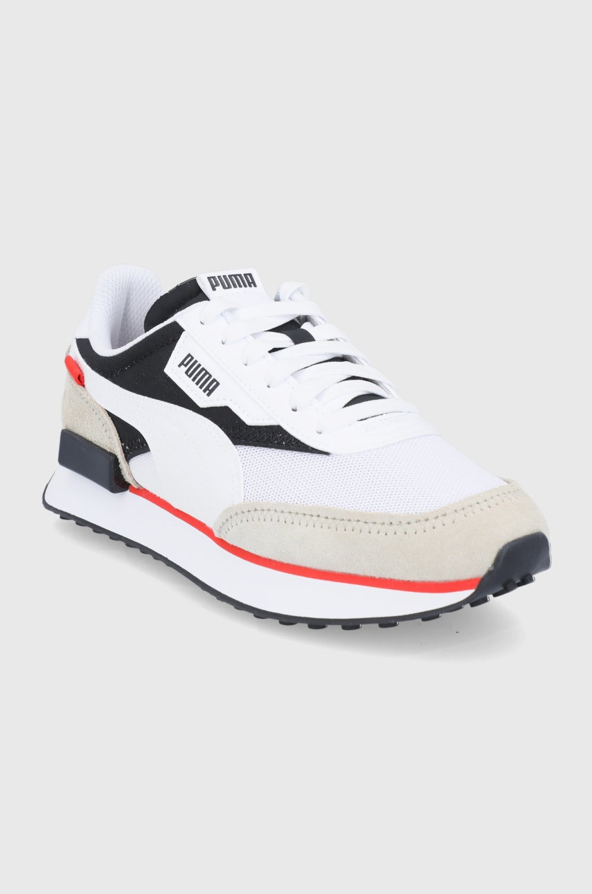 

Черевики Puma 374038 колір білий на плоскому ходу