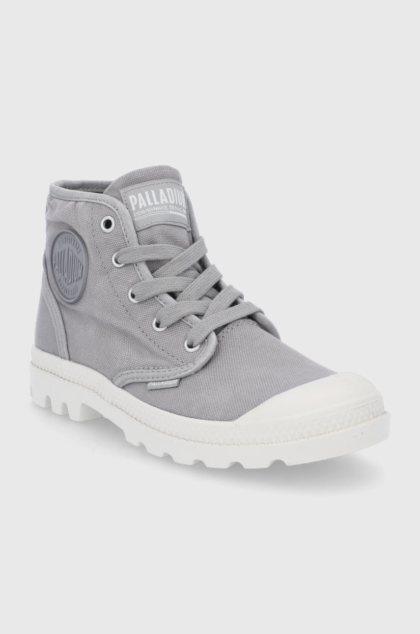 

Кеди Palladium жіночі колір сірий