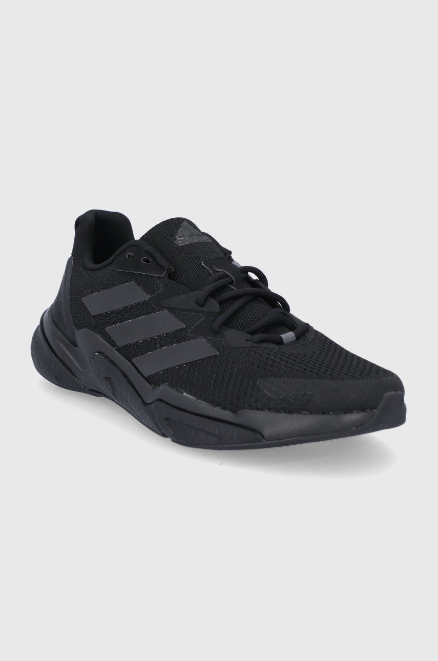 

Черевики adidas Performance X9000L3 W колір чорний на плоскому ходу