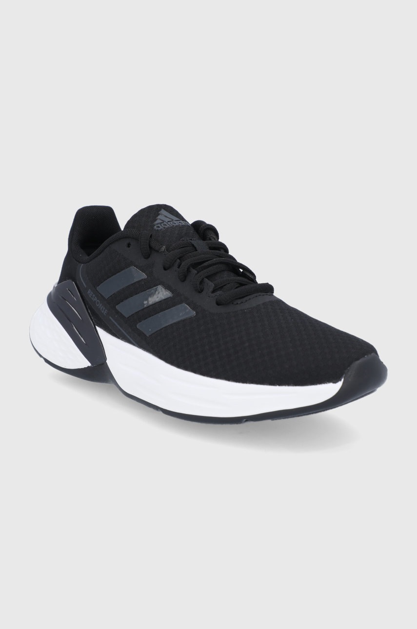 

Черевики adidas Response SR колір чорний на плоскому ходу