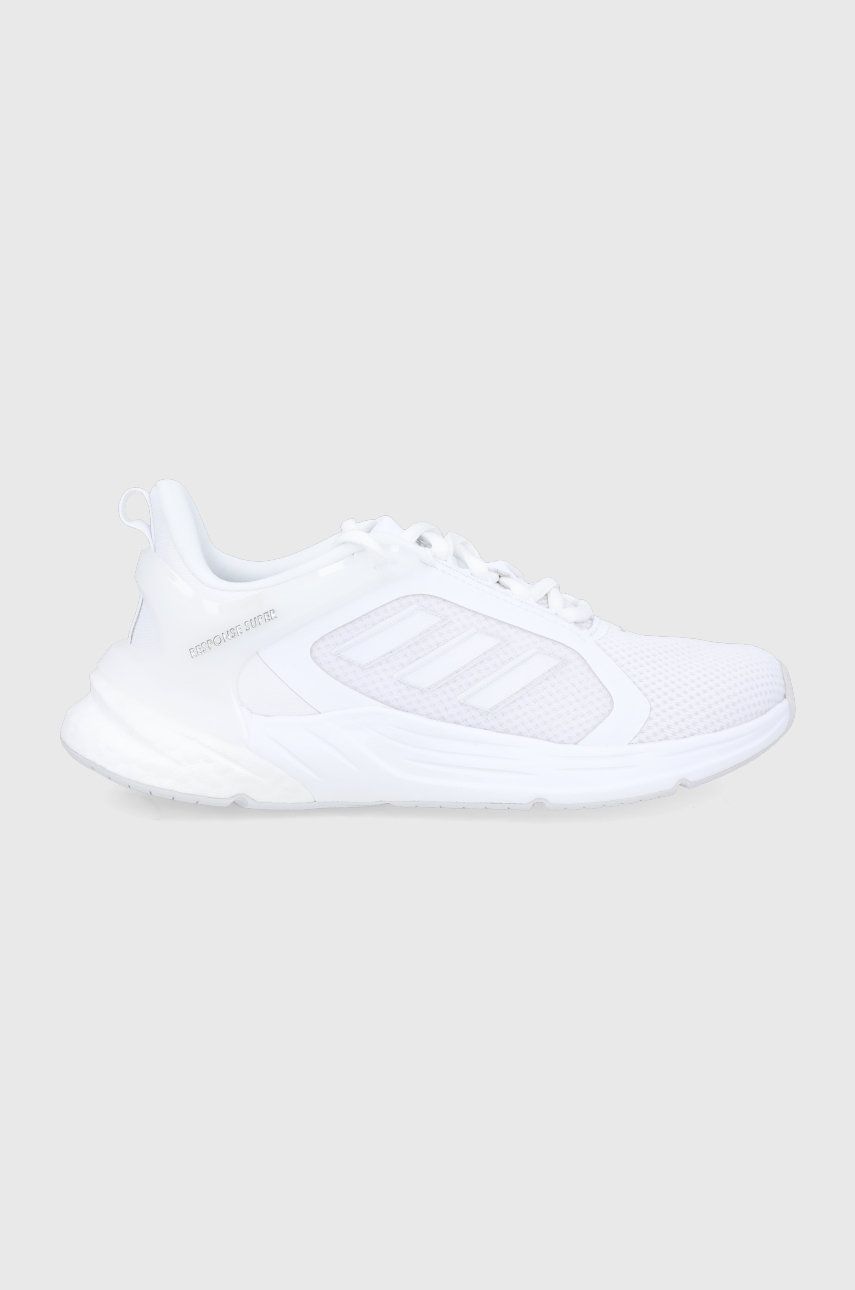 Adidas Pantofi Response Super 2.0 culoarea alb, cu toc plat ADIDAS