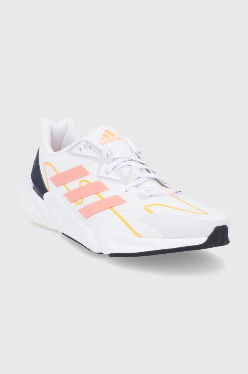 

Ботинки adidas Performance цвет белый на плоском ходу