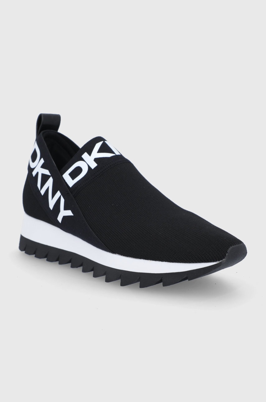 

Ботинки Dkny цвет чёрный на платформе