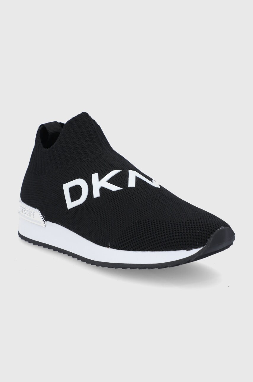 

Ботинки Dkny цвет чёрный на плоском ходу