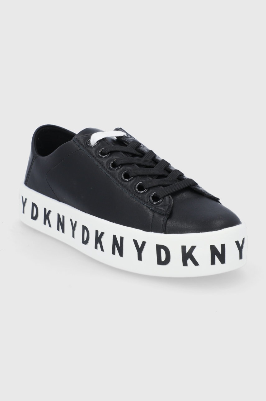 

Ботинки Dkny цвет чёрный на платформе