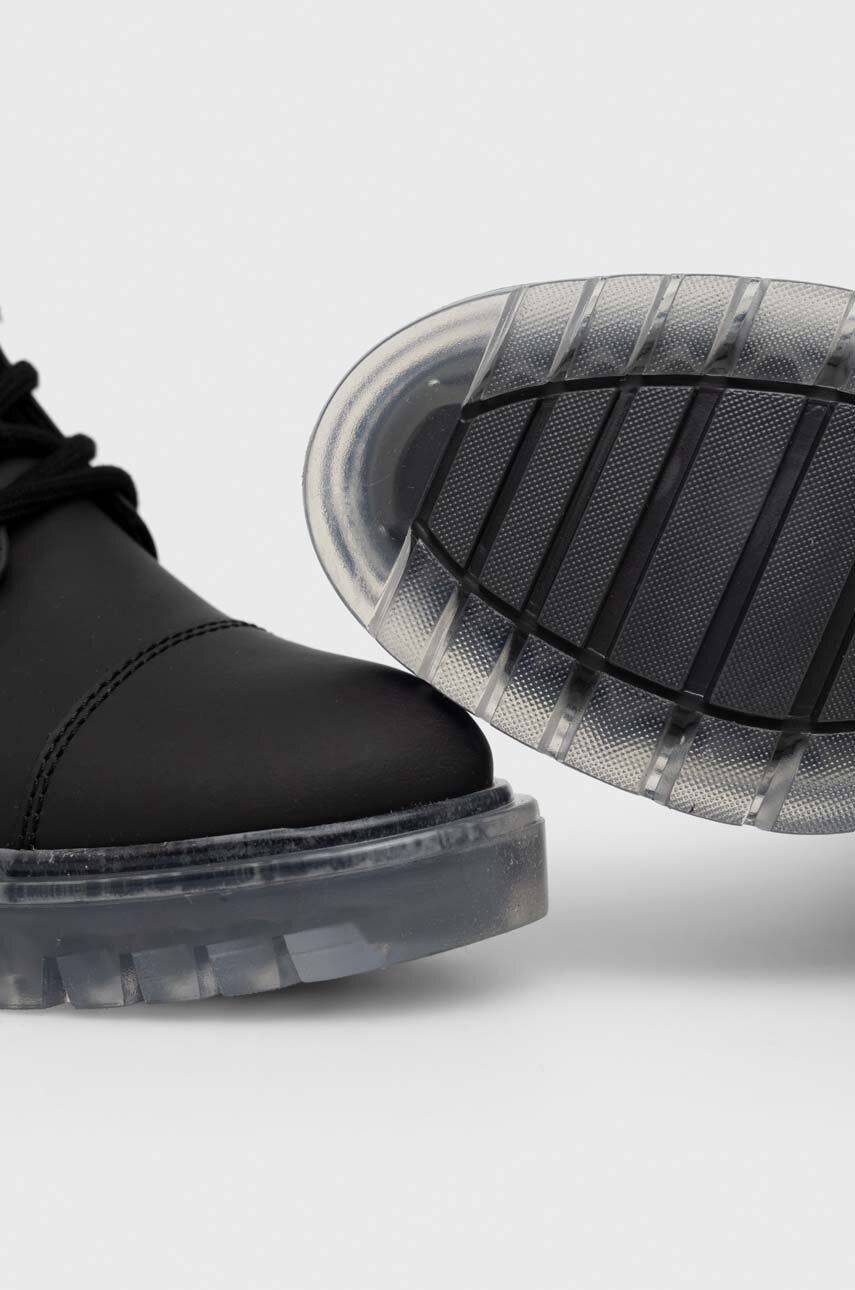 Μποτάκια εργασίας Aldo γυναικεία, χρώμα: μαύρο φωτογραφία