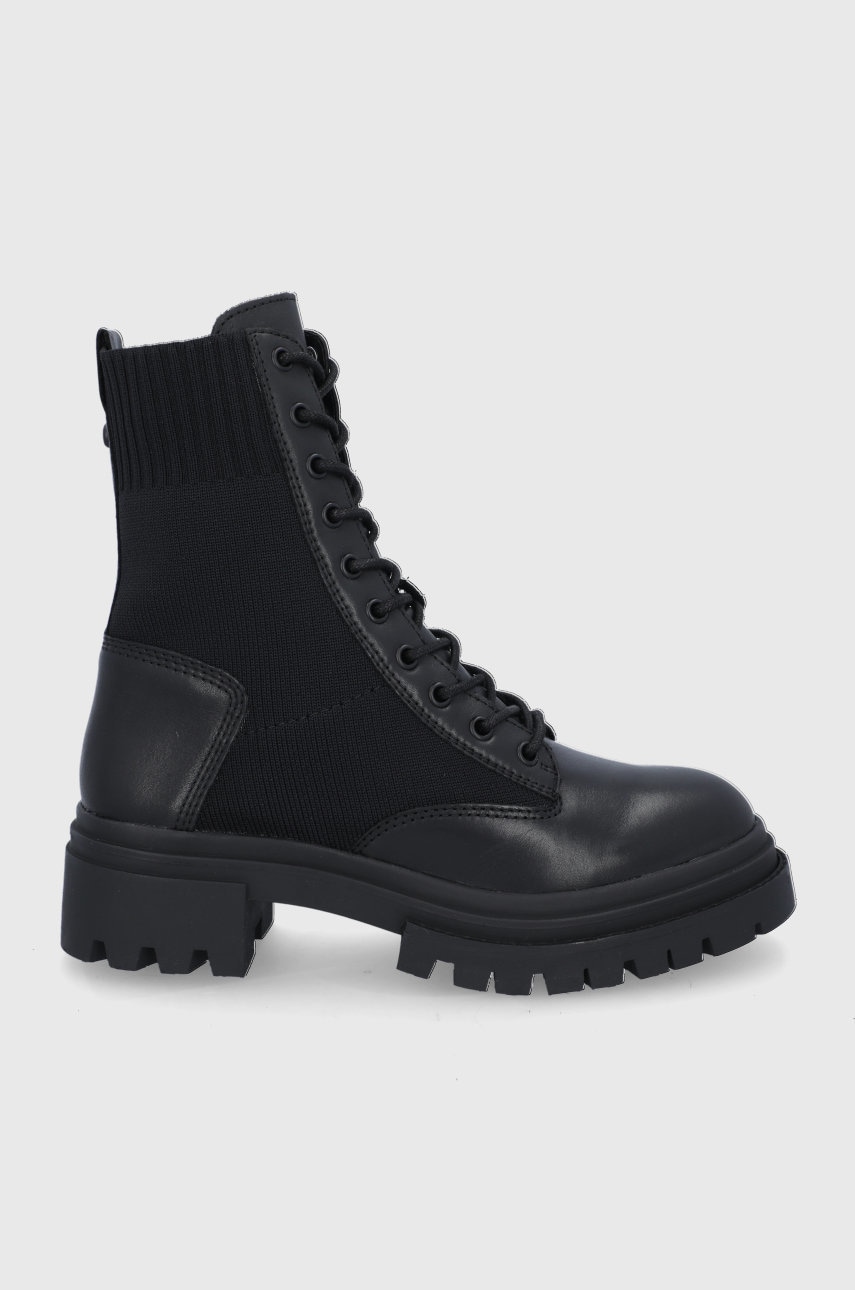 Aldo Botine Femei, Culoarea Negru, Cu Platforma