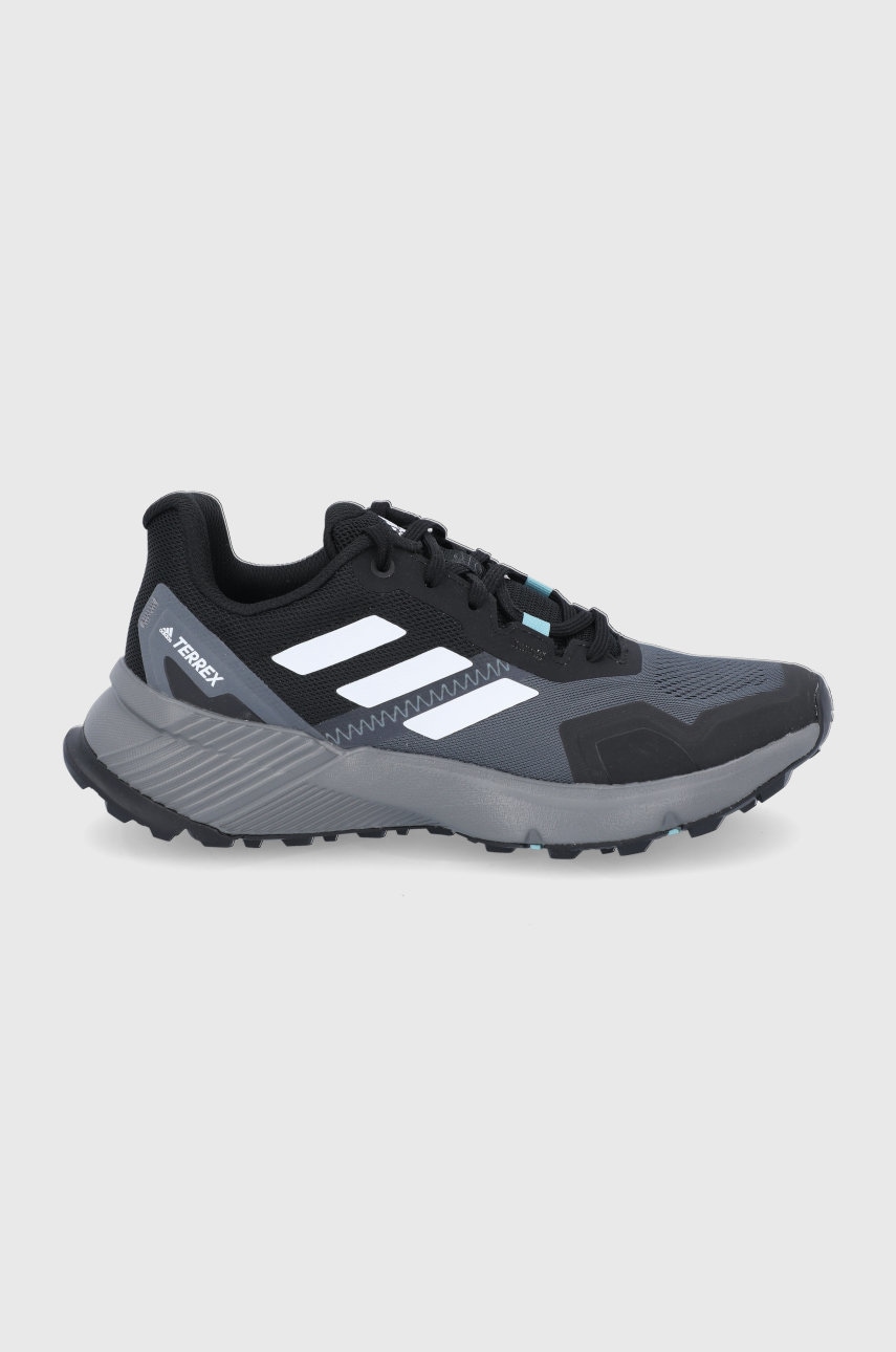 adidas Performance pantofi Terrex Soulstride femei, culoarea negru FY9256-BLK/CRWHT