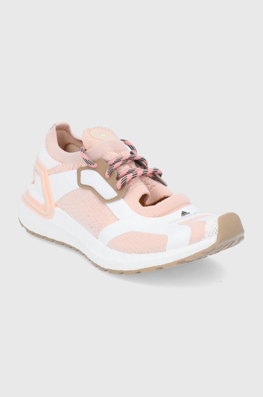 

Черевики adidas by Stella McCartney колір прозорий на плоскому ходу