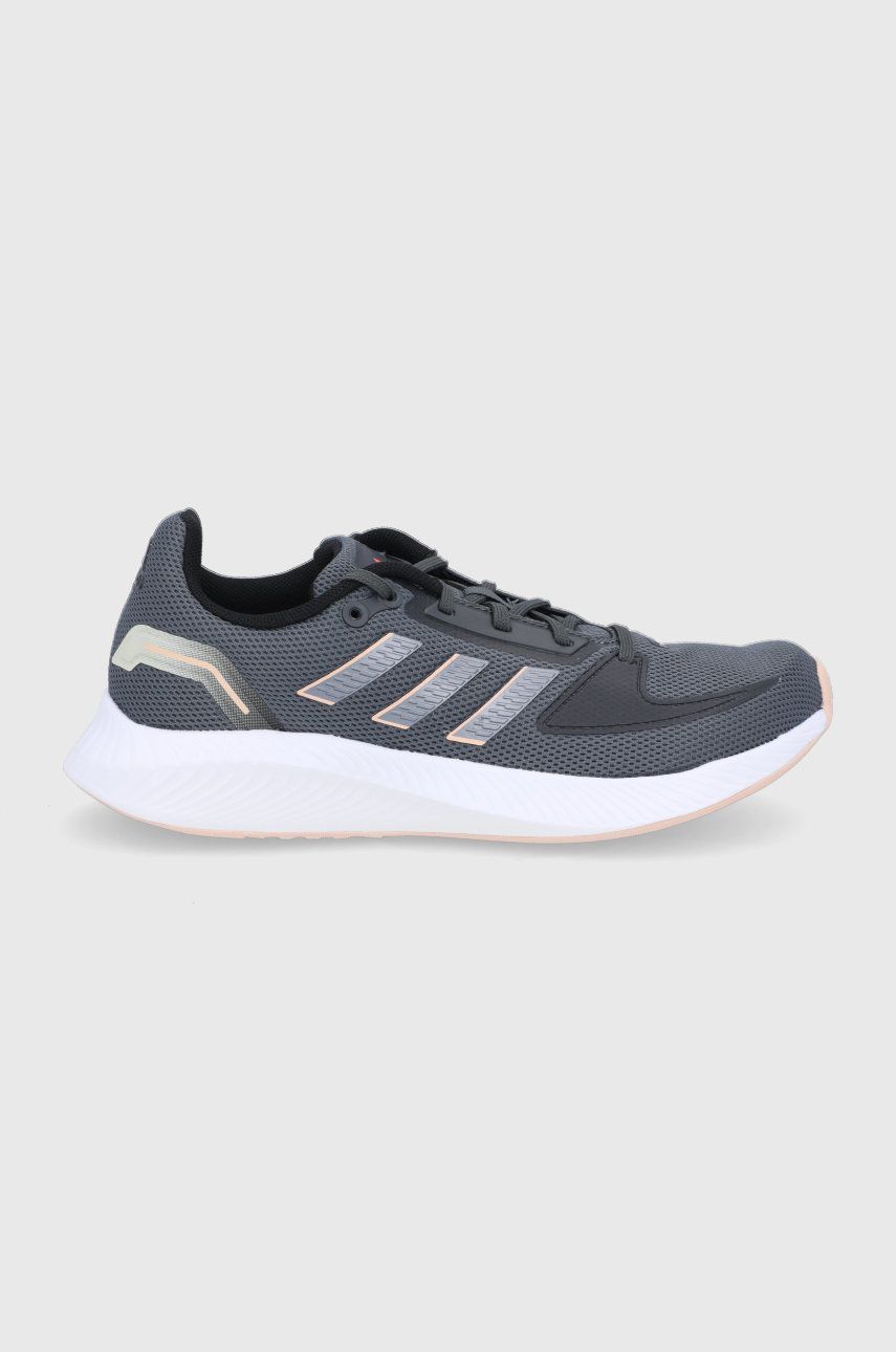 Adidas Pantofi Runfalcon 2.0 H04519 culoarea gri, cu toc plat adidas imagine noua 2022