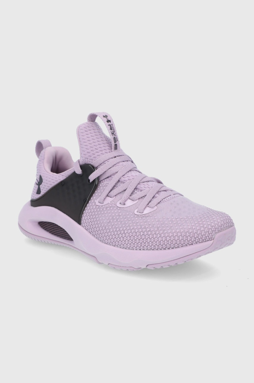 

Черевики Under Armour UA W HOVR Rise 3 3024274 колір рожевий на плоскому ходу