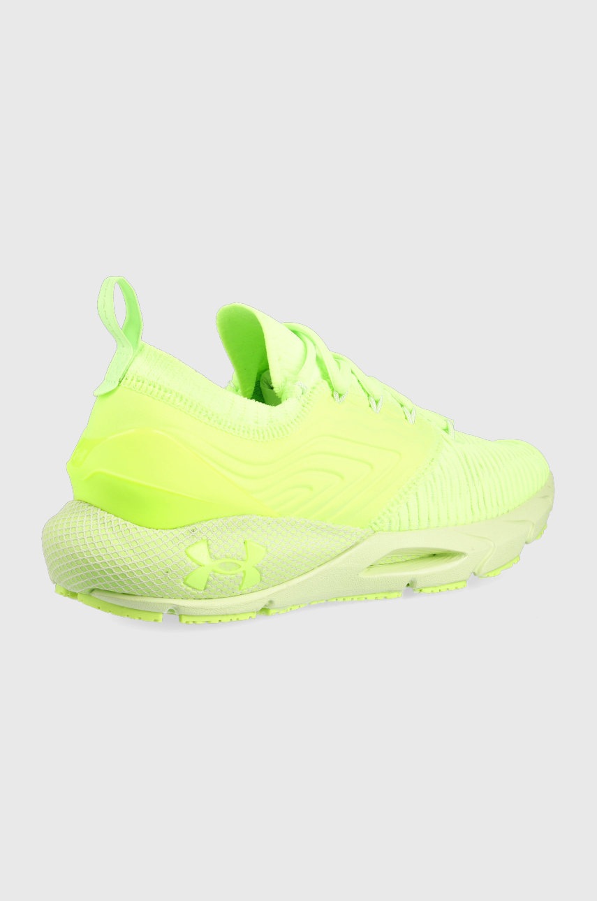 

Обувь для бега Under Armour Phantom 2 Intelliknit 3024155 цвет зелёный на плоском ходу