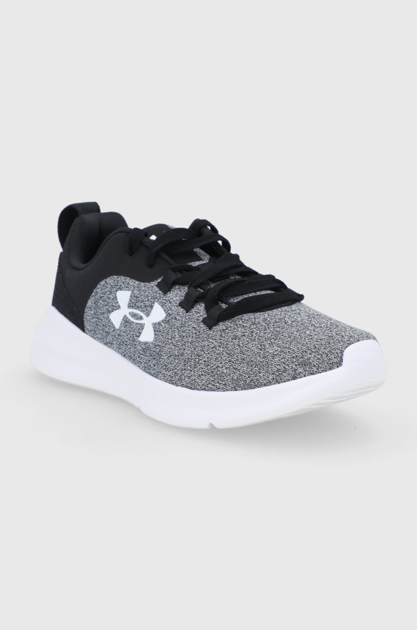 

Ботинки Under Armour Essential 3024130 цвет чёрный на плоском ходу
