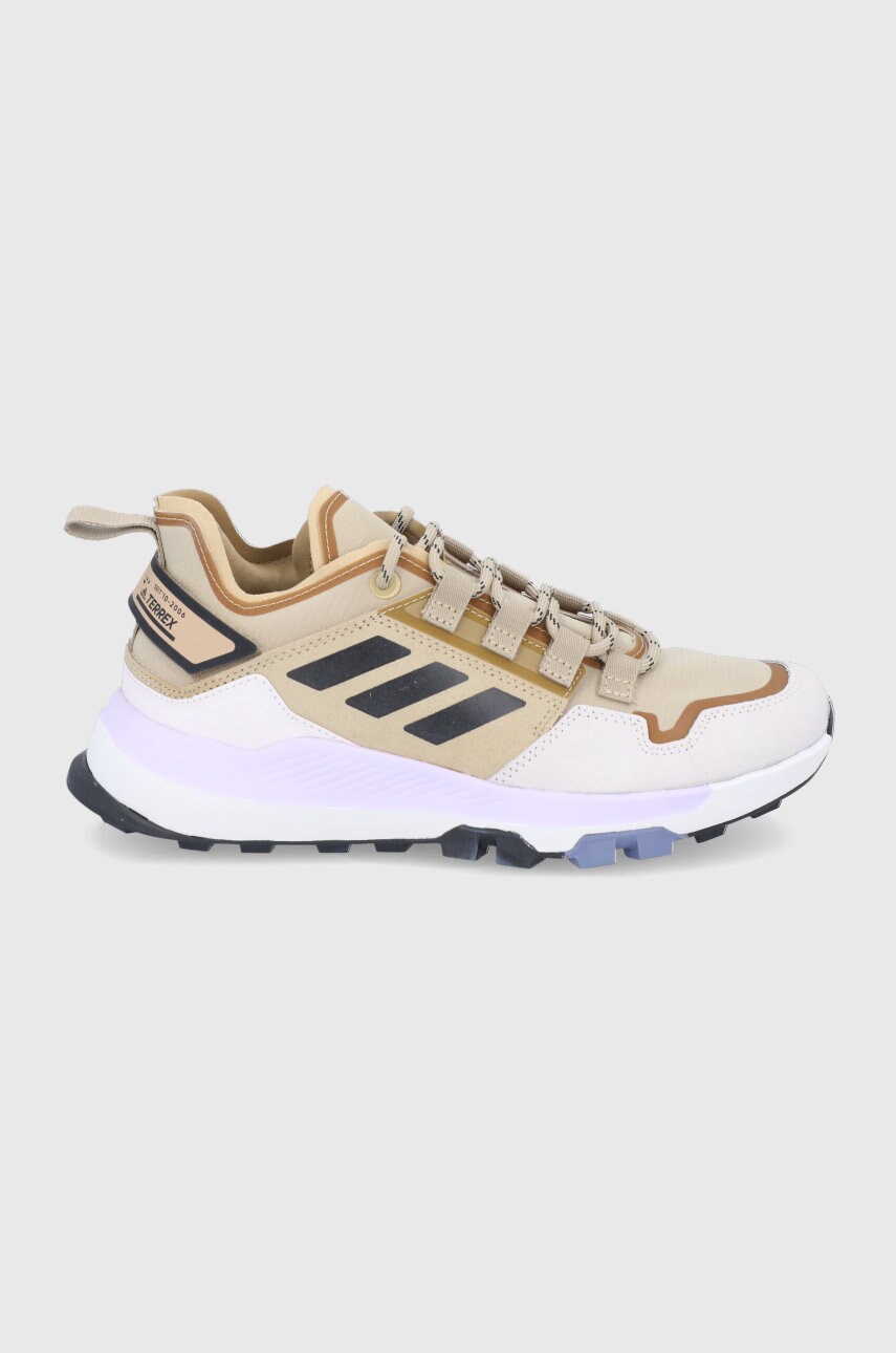 Adidas performance pantofi terrex hikster femei, culoarea bej