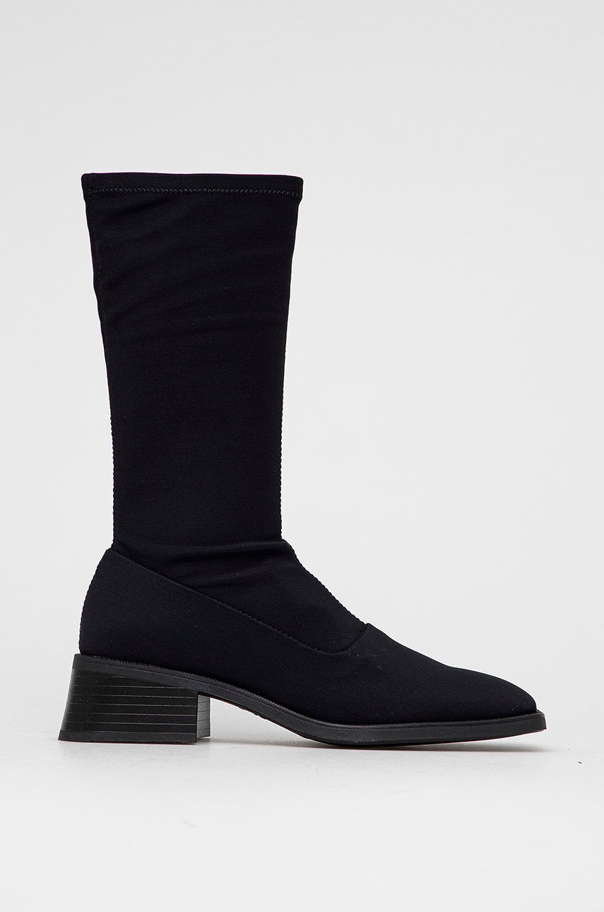 Vagabond Shoemakers - Nízké kozačky Blanca - černá -  Svršek: Textilní materiál Vnitřek: T
