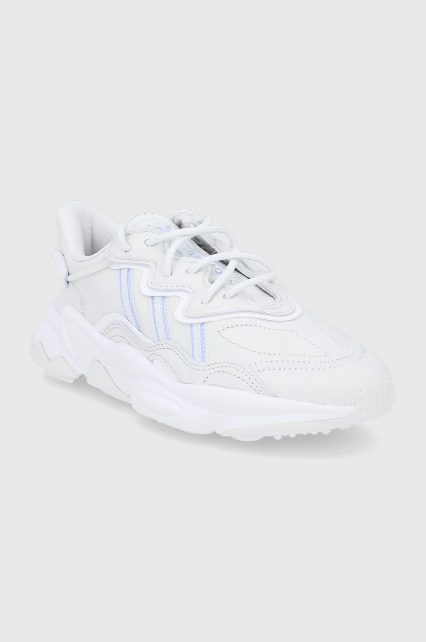 

Ботинки adidas Originals GW8018 цвет серый на плоском ходу