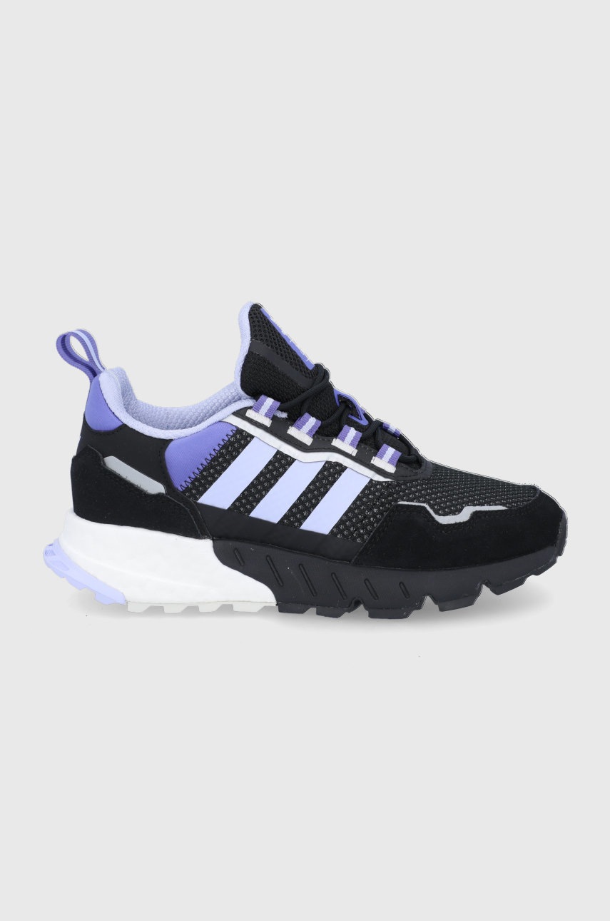

Обувки adidas Originals в черно с равна подметка, Черен