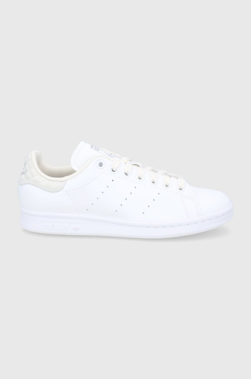 Adidas Originals Pantofi culoarea alb, cu toc plat adidas Originals imagine noua