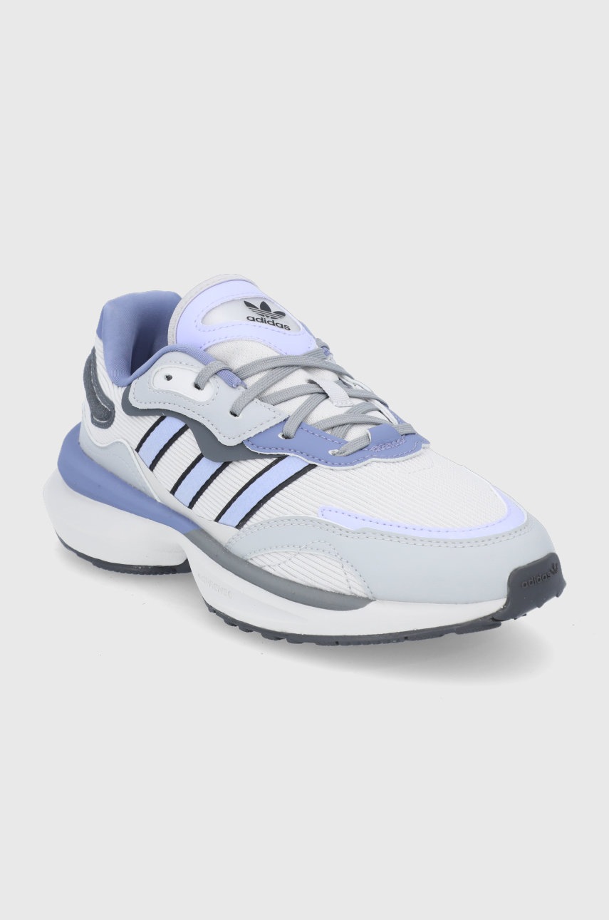 

Черевики adidas Originals колір сірий на плоскому ходу