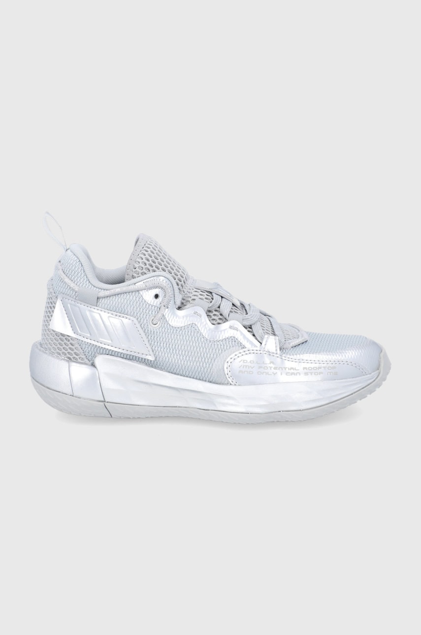 Adidas performance pantofi culoarea argintiu, cu platformă