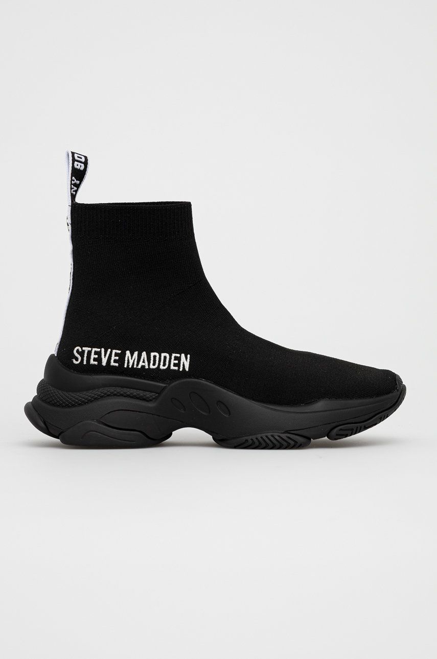 Steve Madden Pantofi Master culoarea negru, cu toc plat