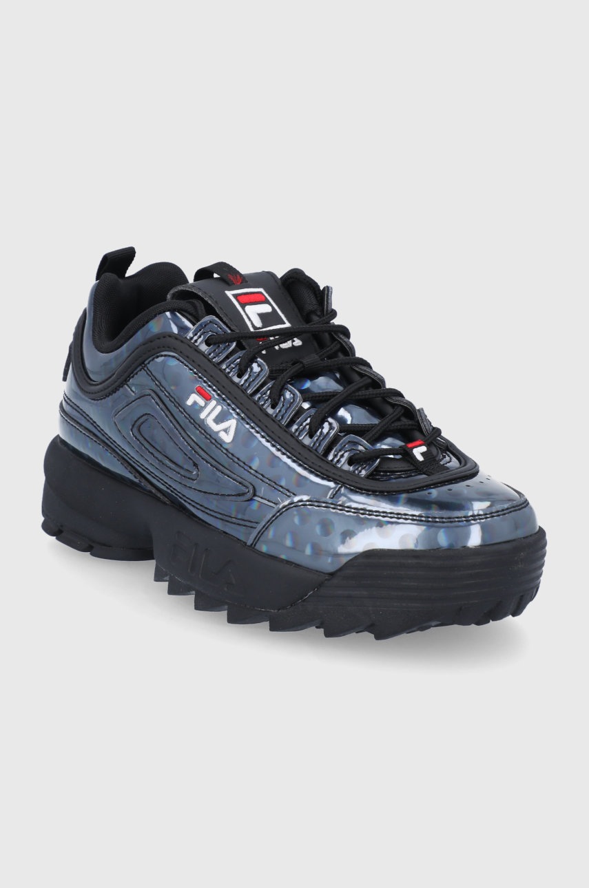 

Ботинки Fila Disruptor цвет чёрный на платформе