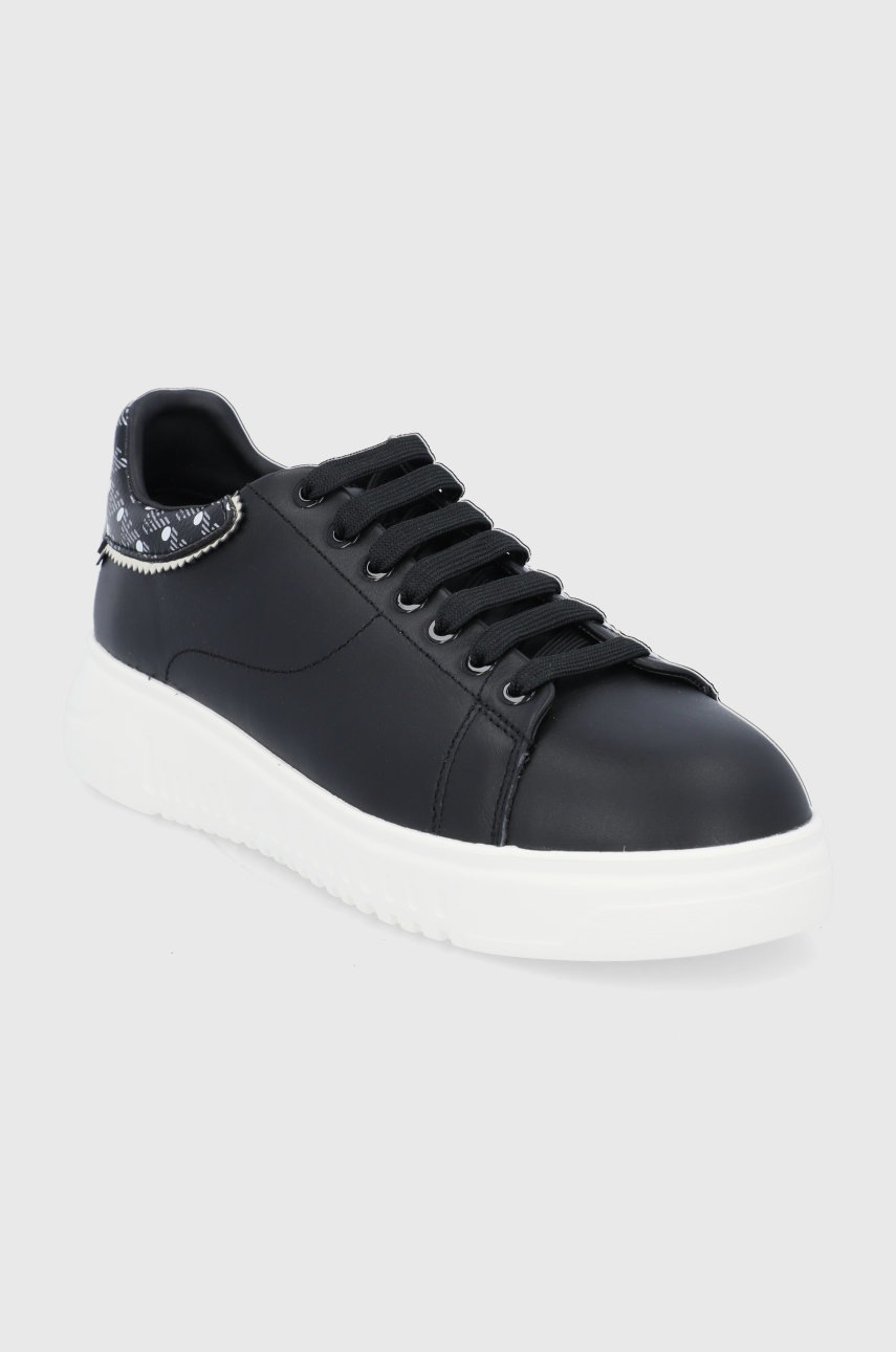 

Ботинки Emporio Armani цвет чёрный на платформе