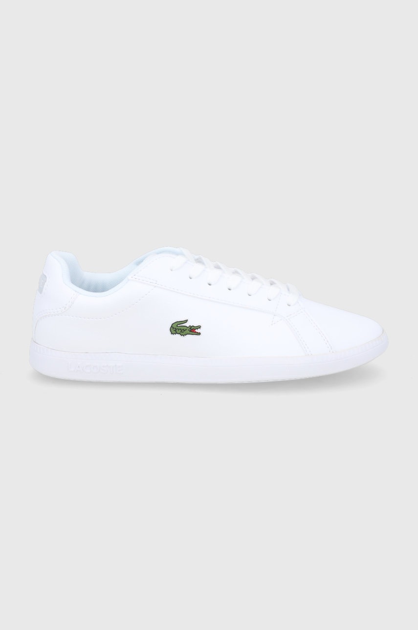 

Обувки Lacoste Graduate в бяло с равна подметка, Бял