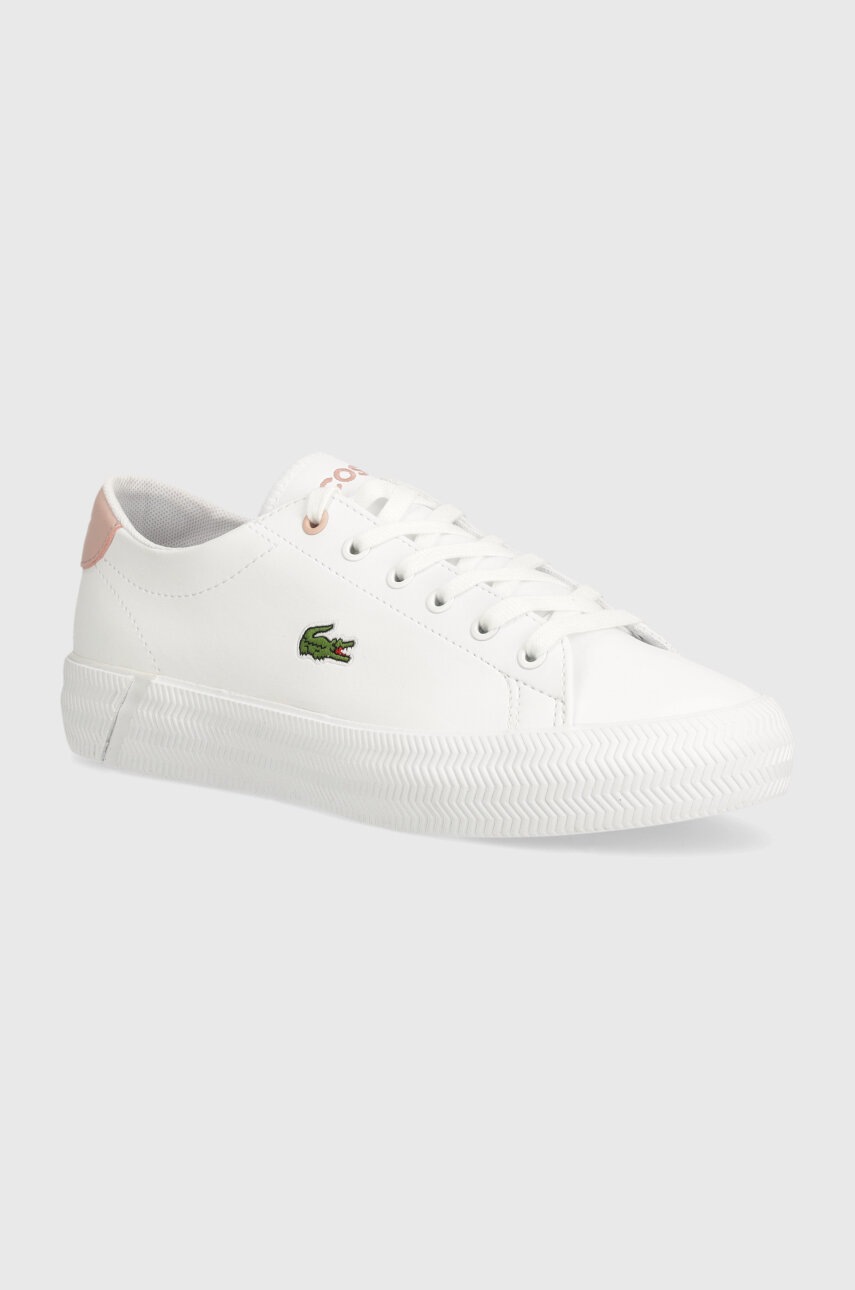 Lacoste sneakers 42CUJ0001 1Y9 culoarea alb