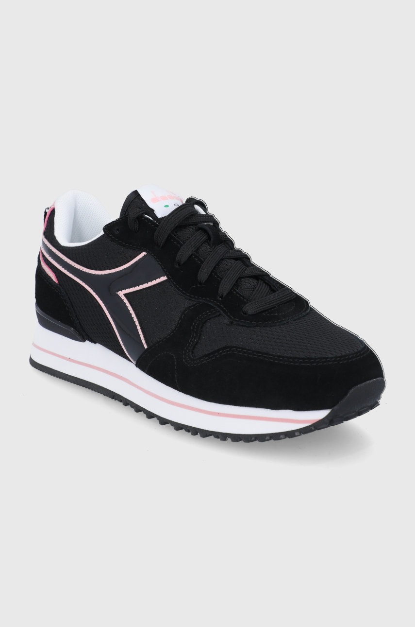 

Ботинки Diadora цвет чёрный на платформе