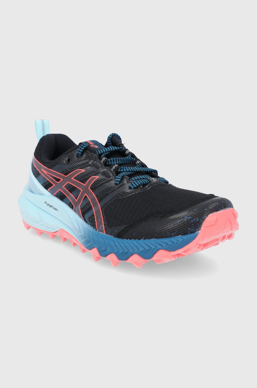 

Ботинки Asics цвет чёрный на плоском ходу