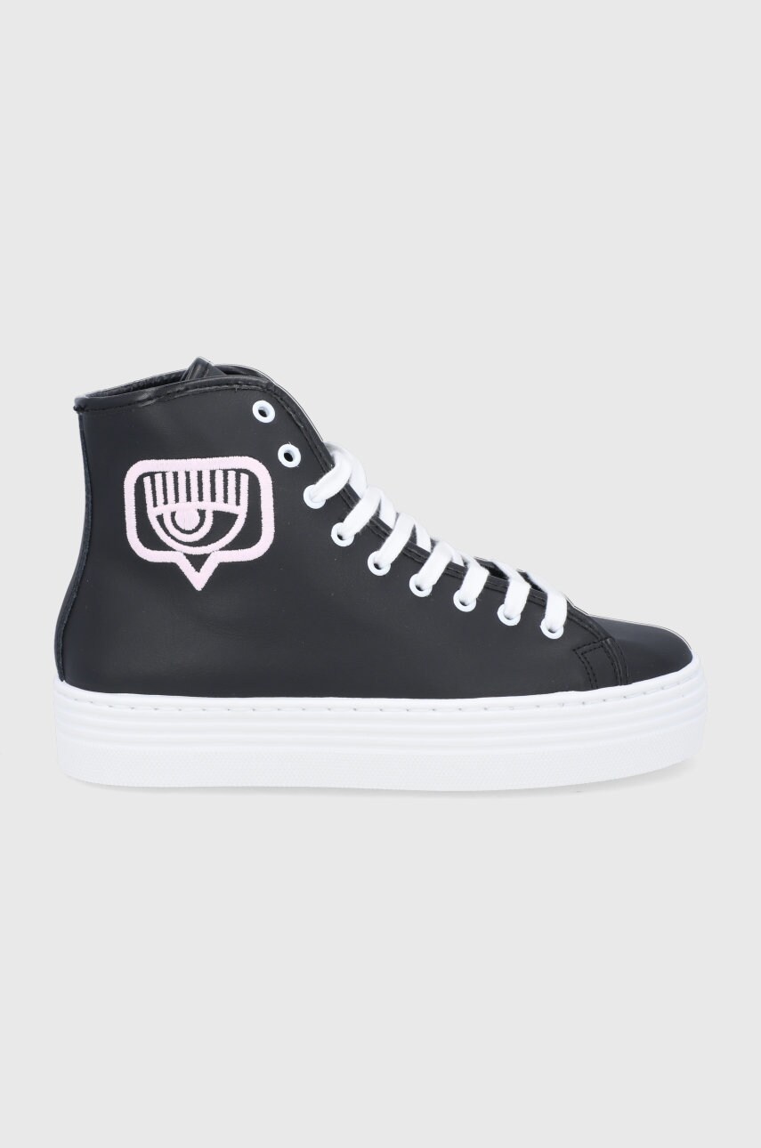Chiara ferragni - ghete de piele high eye like